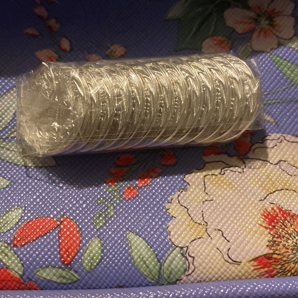Wedding arras dimes silver plated